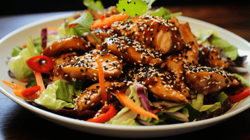 Asian Sesame Chicken Salad
