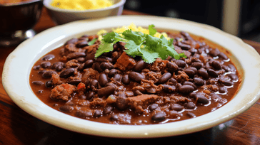 Beef and Black Bean Chili
