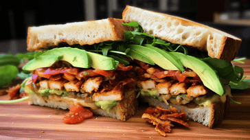 Chipotle Chicken Avocado Club