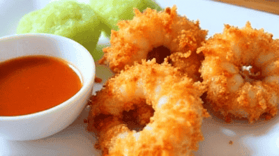 Crispy Baked Coconut Shrimp with Sweet Chili Sauce A Tropical Snack in 20 Minutes