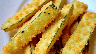 Crunchy Baked Zucchini Fries