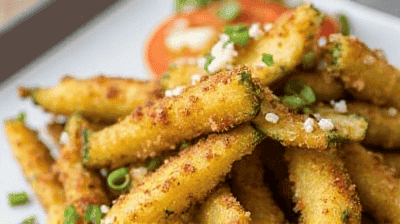 Crunchy Baked Zucchini Fries