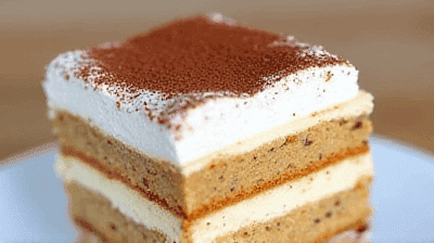 Easy Homemade Tiramisu Layers of CoffeeSoaked Ladyfingers  Mascarpone Cream