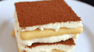 Easy Homemade Tiramisu Layers of CoffeeSoaked Ladyfingers  Mascarpone Cream