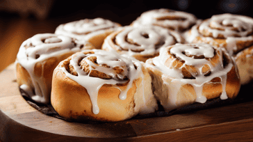 Homemade Cinnamon Rolls with Cream Cheese Glaze