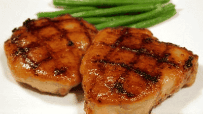 Honey Garlic Glazed Pork Chops