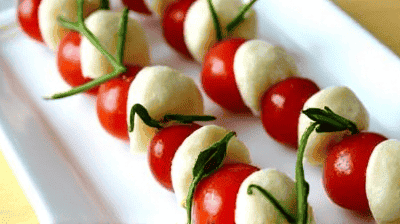 Mini Caprese Skewers with Balsamic Glaze A Fresh 10Minute Party Appetizer