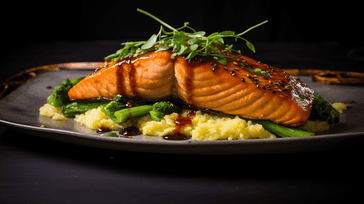 Miso Glazed Salmon