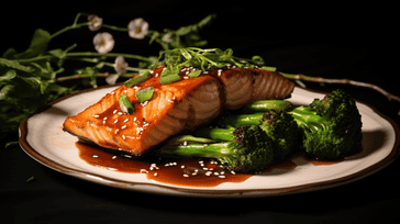 Miso Glazed Salmon