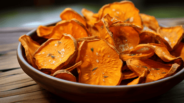 Oven-Baked Sweet Potato Chips