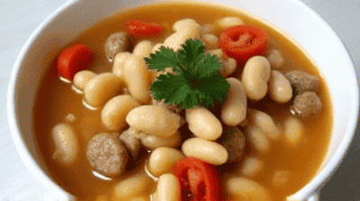 Sausage and White Bean Soup