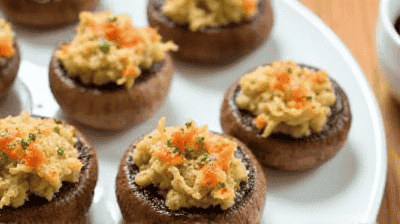 Savory Stuffed Mushrooms