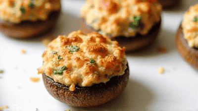 Savory Stuffed Mushrooms