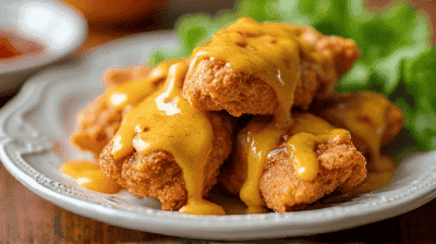 Sweet  Tangy Honey Mustard Sauce Ideal for Chicken Tenders Salads  Sandwiches