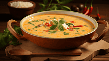 Thai Coconut Curry Soup