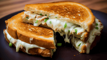 Tuna Melt with Swiss Cheese
