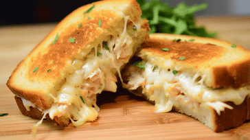 Tuna Melt with Swiss Cheese