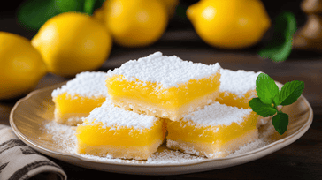 Zesty Lemon Bars
